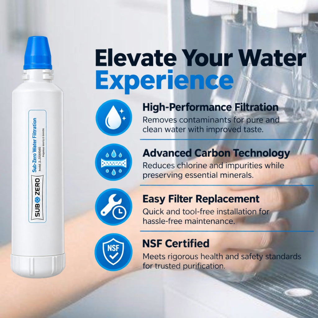 Sub Zero 7012333 UC-15 Ice Maker Water Filter